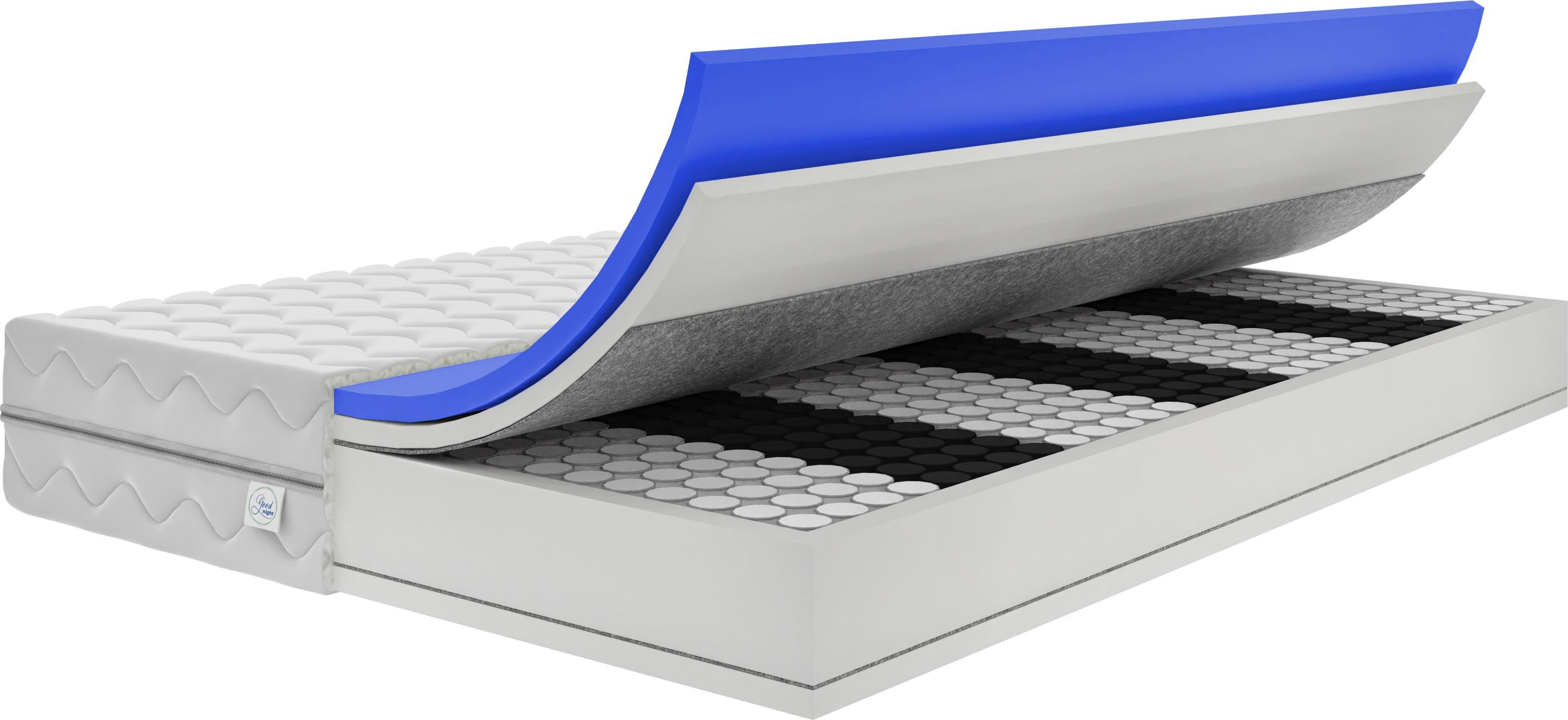 e-goodnight MATERAC KIESZENIOWY GRAND POCKET VISCO MAX H3 90x200 cm 28cm