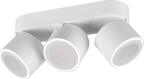 Lampa sufitowa Trio Minimalistyczny plafon sufitowy biały Trio Taurus ledowy 652910331