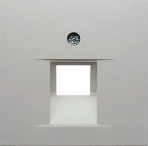 Hager Pokrywa gniazda teleinformatycznego biały - 5314078989