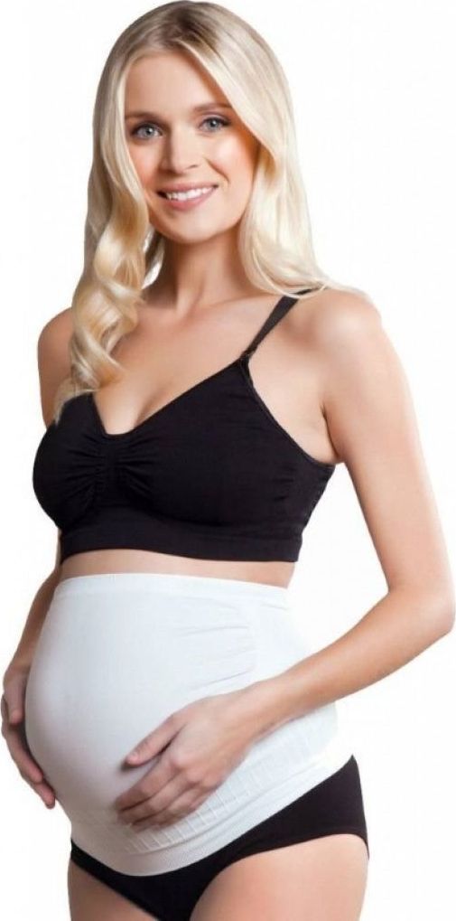 Pas ciążowy Delta Diffusion biały r.M