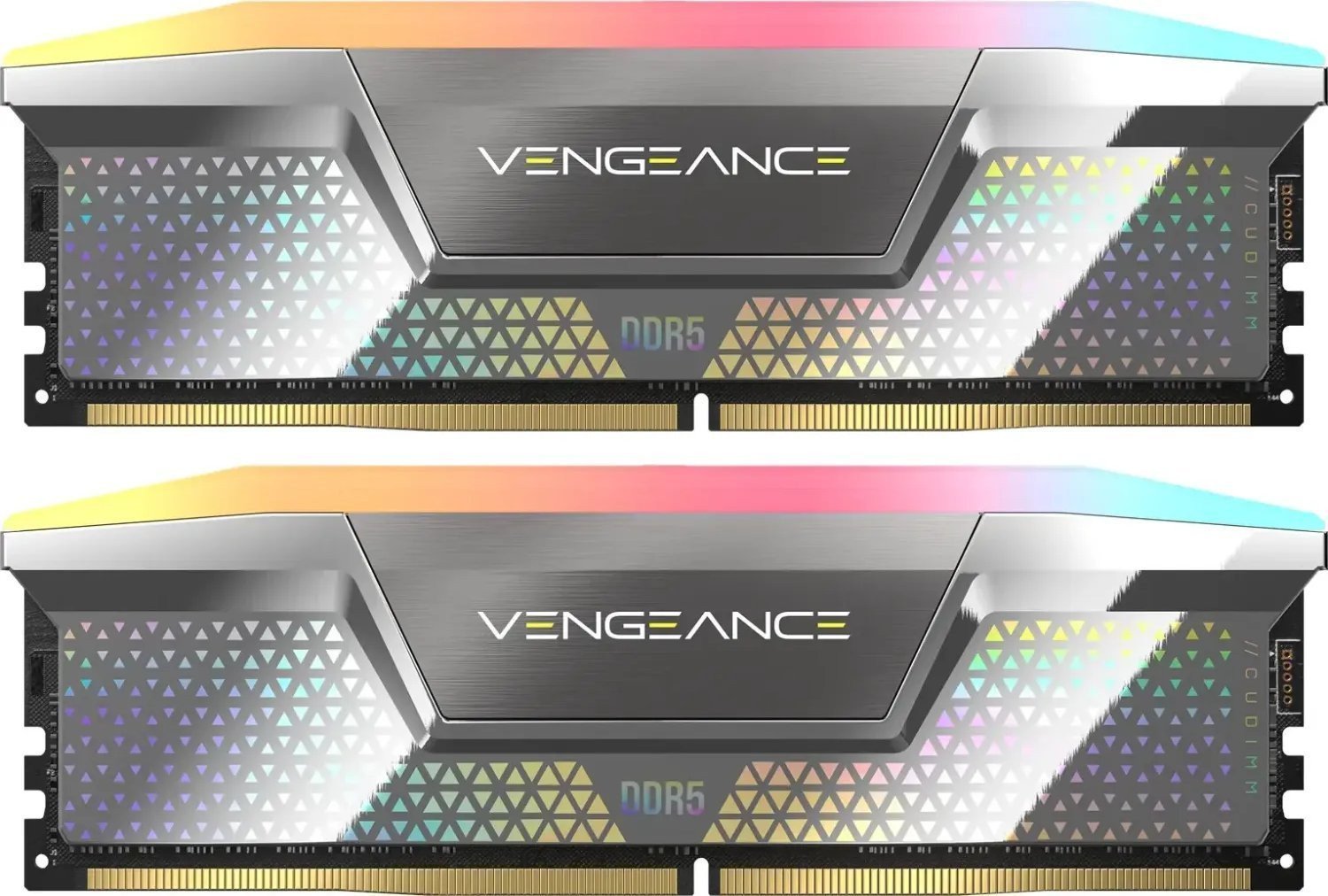 Pamięć Corsair Vengeance RGB, DDR5, 48 GB, 8400MHz, CL40 (CMHC48GX5M2X8400C40)