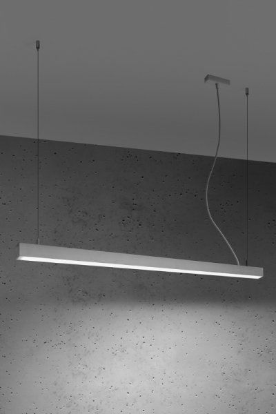 Lampa wisząca Sollux Lampa wisząca PINNE 117 biała 4000K
