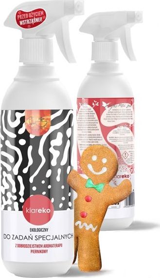 Klareko do zadań specjalnych naturalny środek czystości piernikowy 500ml (5906874939345)