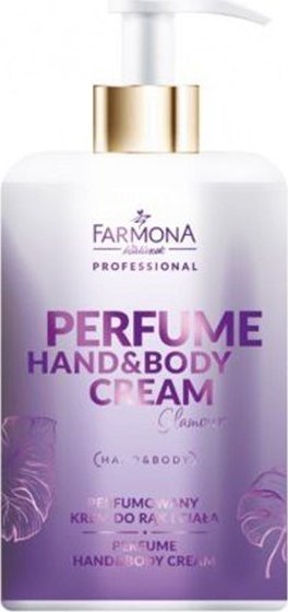 Farmona Farmona Perfume Hand&Body Cream Glamour Perfumowany krem do rąk i ciała 300 ml
