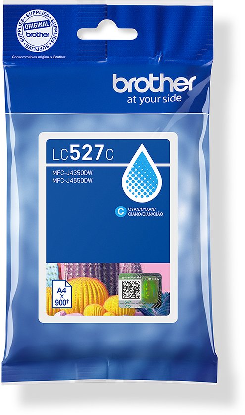 Patrone Brother LC-527C Cyan MFCJ4350DW/4550DW