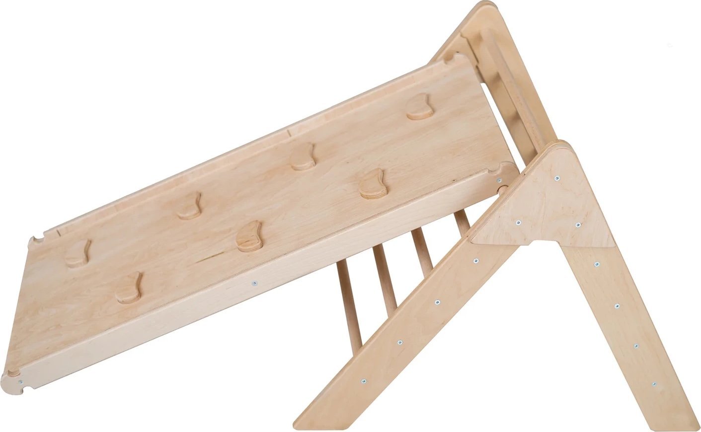 Małpiszon Domowy plac zabaw trójkąt Pikler Montessori drewno Moon LunaToys