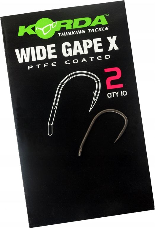 Korda Korda Haczyki Wide Gape X roz. 2 (KWGX2)