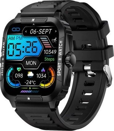 Smartwatch Colmi P76 Czarny (P76 Black)
