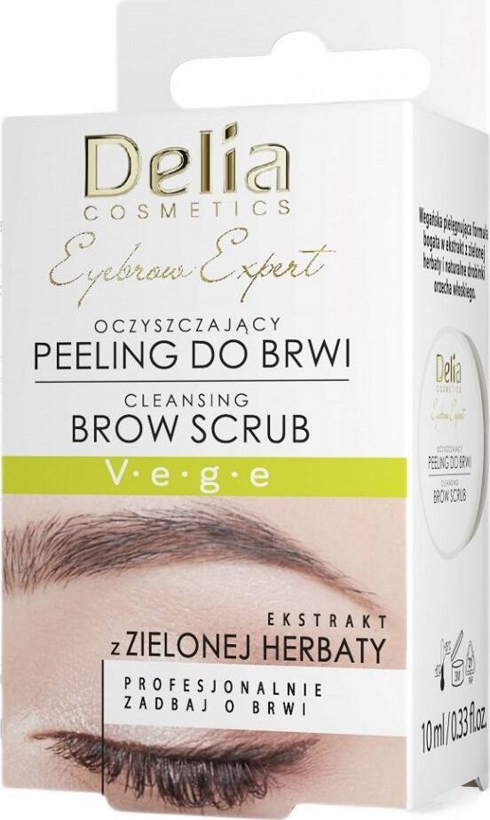 Delia Delia Eyebrow Expert oczyszczający peeling do brwi 10ml
