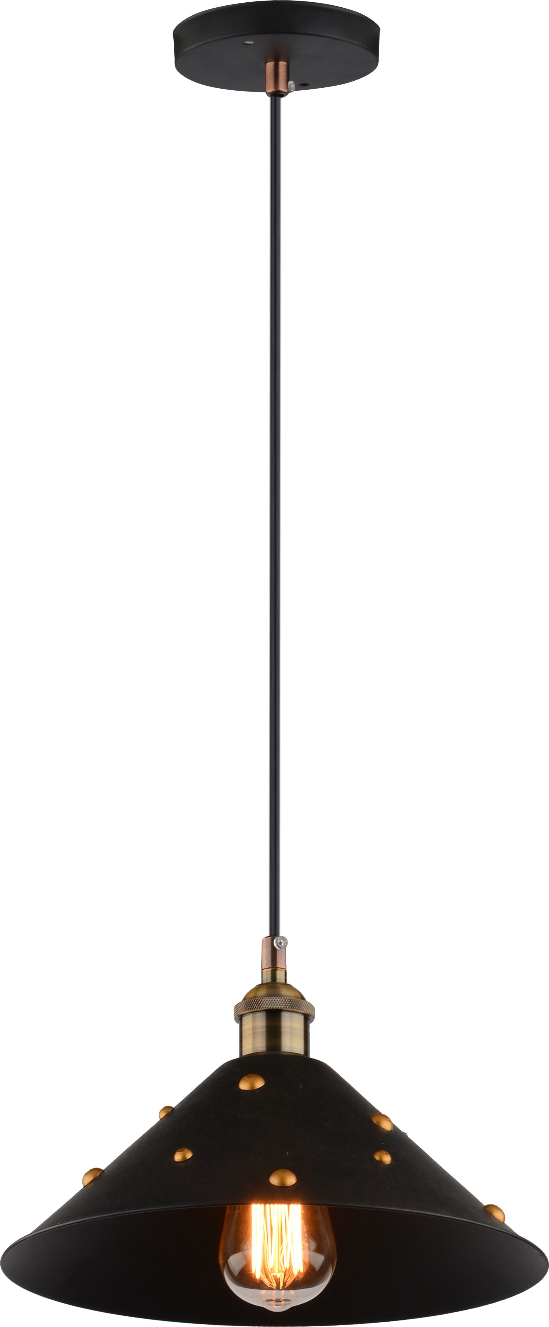 Lampa wisząca Candellux SCRIMI industrial czarny (31-58140)