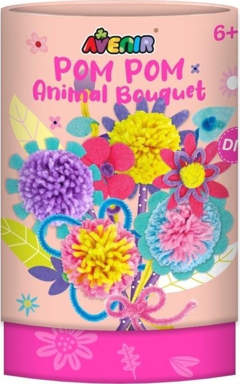 Pom Pom Bukiet z pomponami Kwiaty