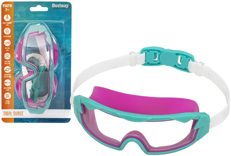 Okulary Do Pływania Różowe Bestway 21179