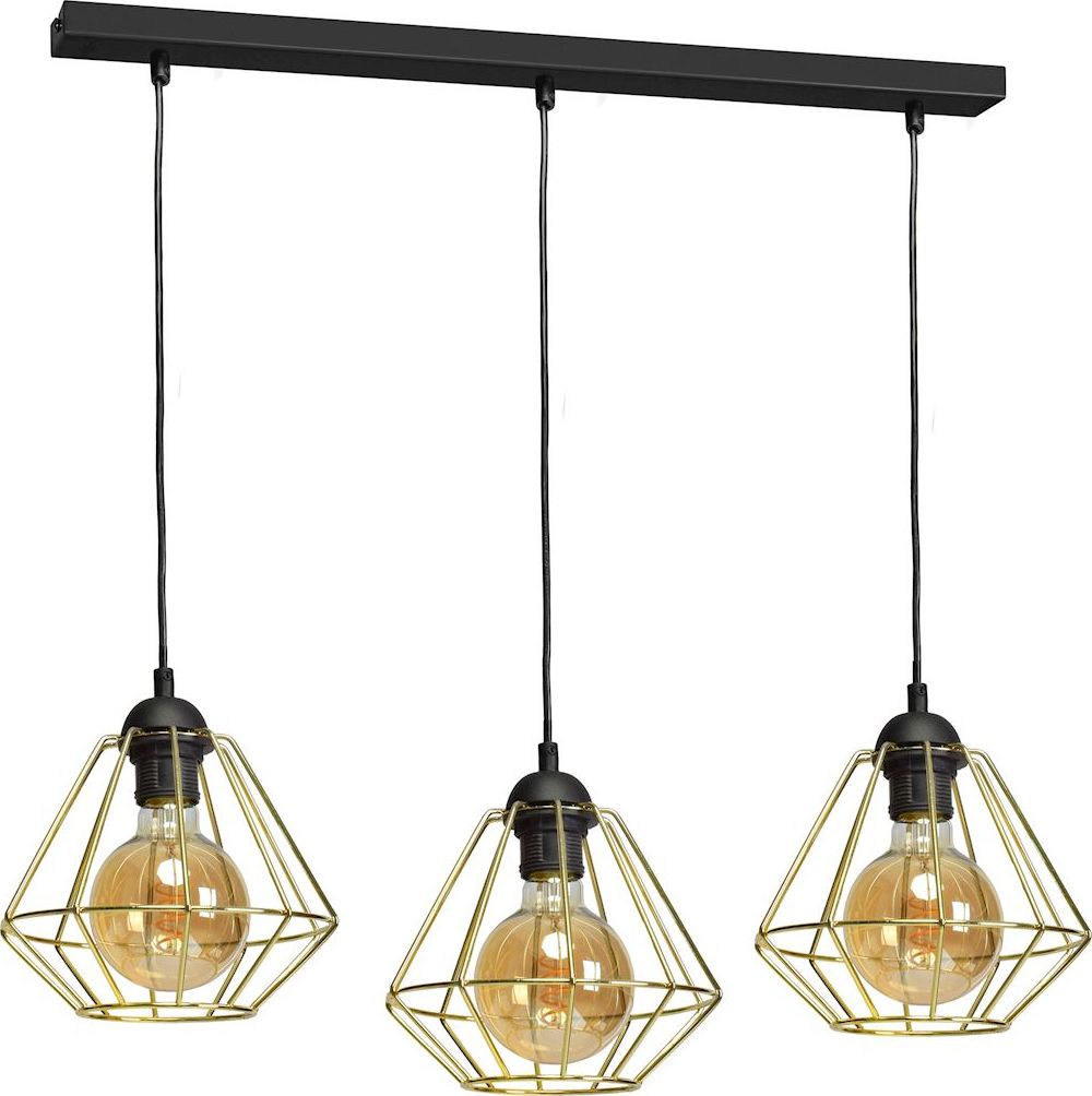 Lampa wisząca Milagro Nowoczesna lampa sufitowa do jadalni Milagro LUPO z drutu MLP6271