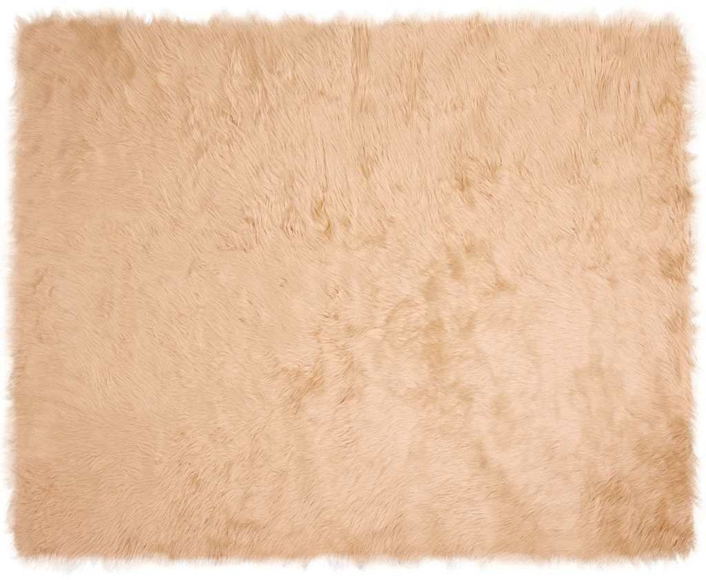 vidaXL Sztuczny dywan owczy beżowy 200 x 280 cm