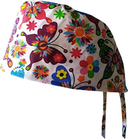 Modern BHP Czepek medyczny chirurgiczny uniwersalny unisex wielokolorowy W018