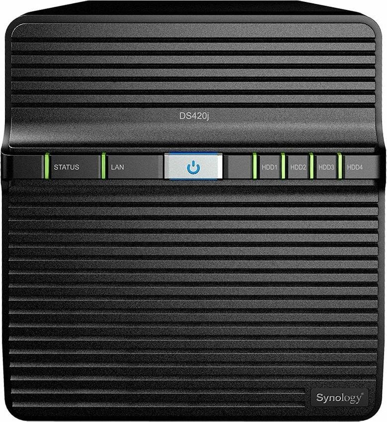 Serwer plików Synology DS420J / 4x 2 TB HDD
