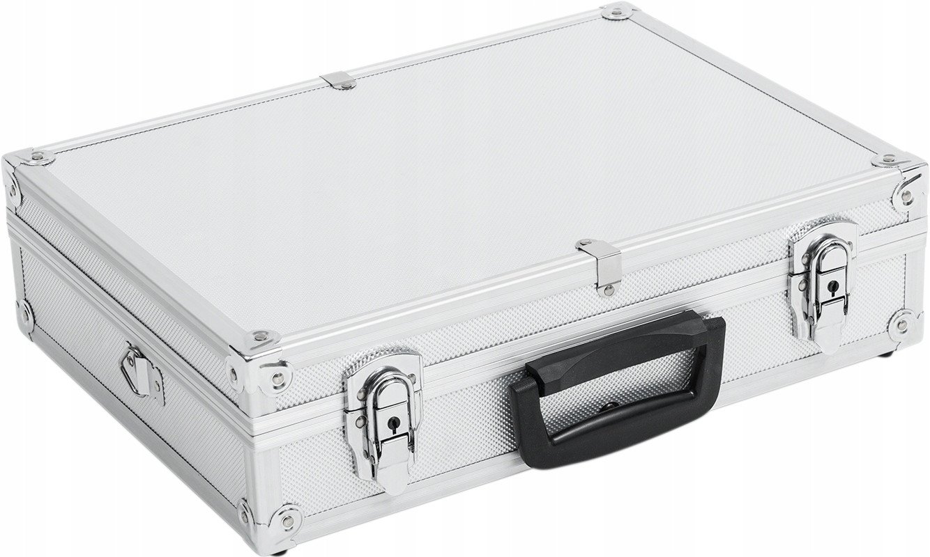 Walizka aluminiowa średnia - 430x310x110 mm