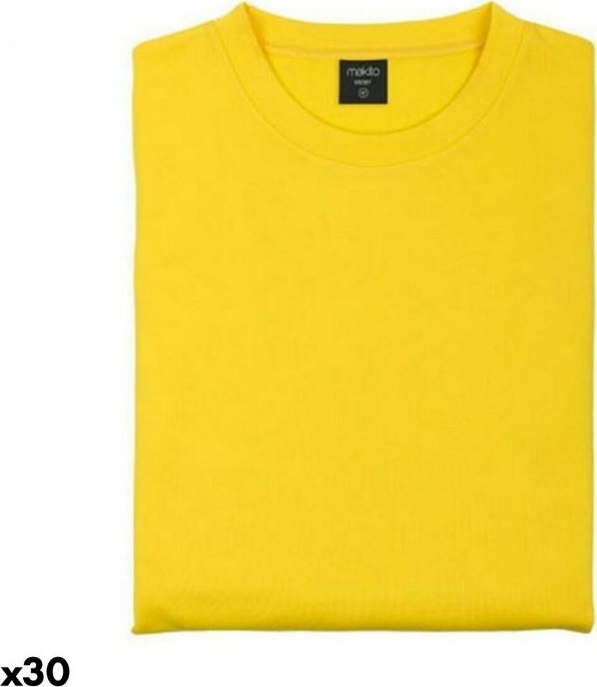 bigbuy sport Bluza bez kaptura Unisex 144722 (30 Sztuk) - Biały