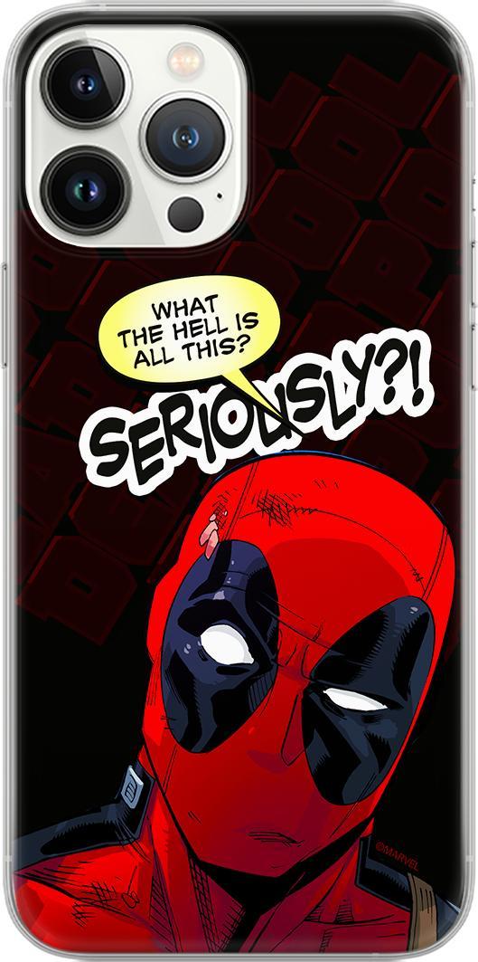 Babaco Etui Deadpool 010 Marvel Nadruk pełny Czarny Producent: Samsung, Model: A32 4G LTE