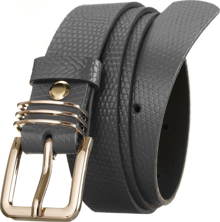 Rovicky Oryginalny, skórzany pasek damski, wzór skóry węża Rovicky 100 cm.