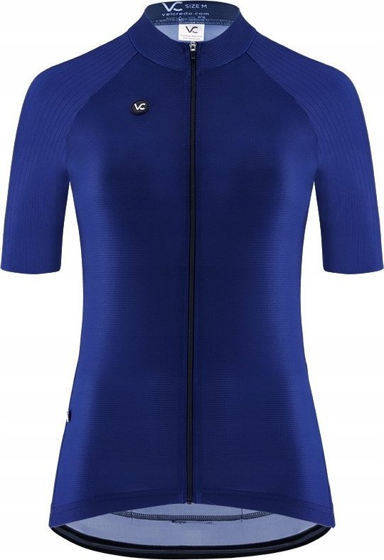 Velcredo Koszulka kolarska damska granat rowerowa
