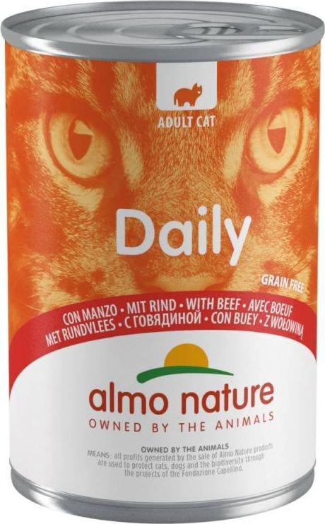 Almo Nature ALMO NATURE Daily z wołowiną 6x400g