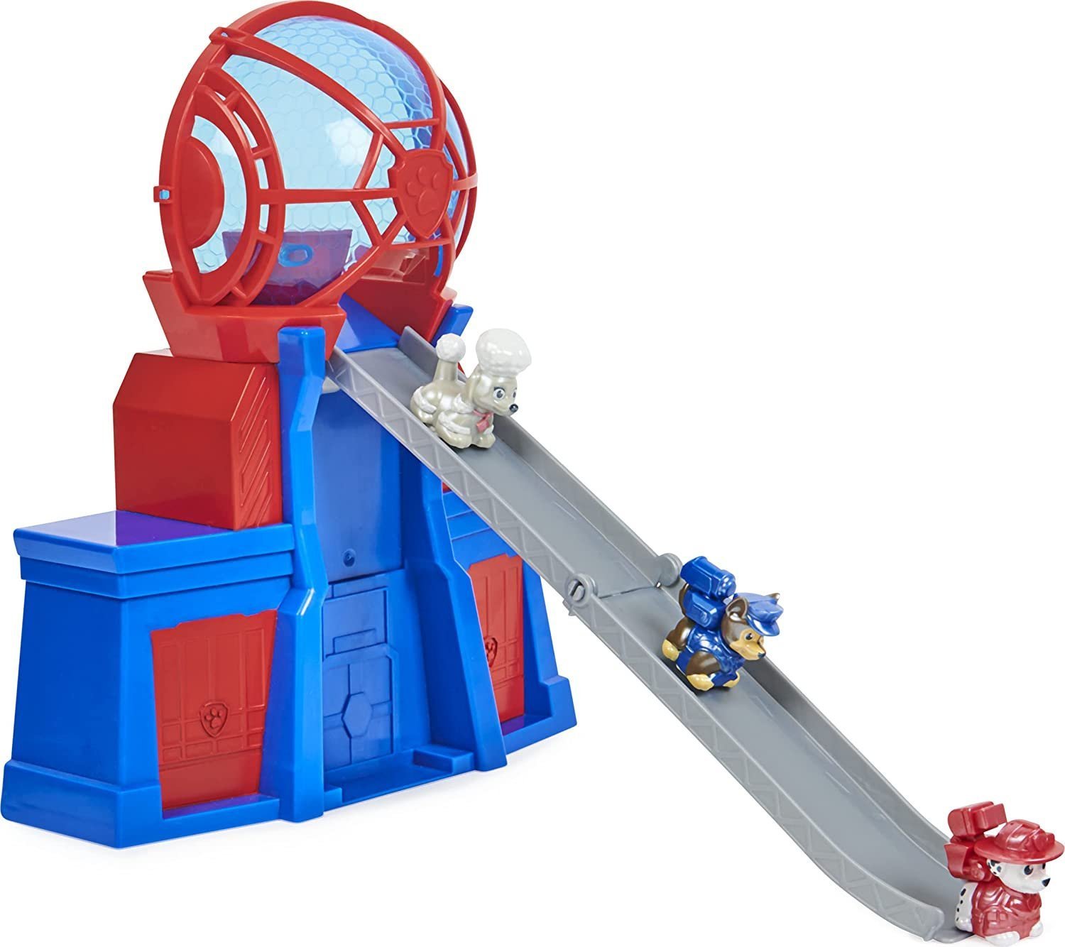 Psi Patrol PSI PATROL FILM - WIEŻA BAZA Z RAMPĄ - CITY TOWER + FIGURKI - SPIN MASTER - 6061042