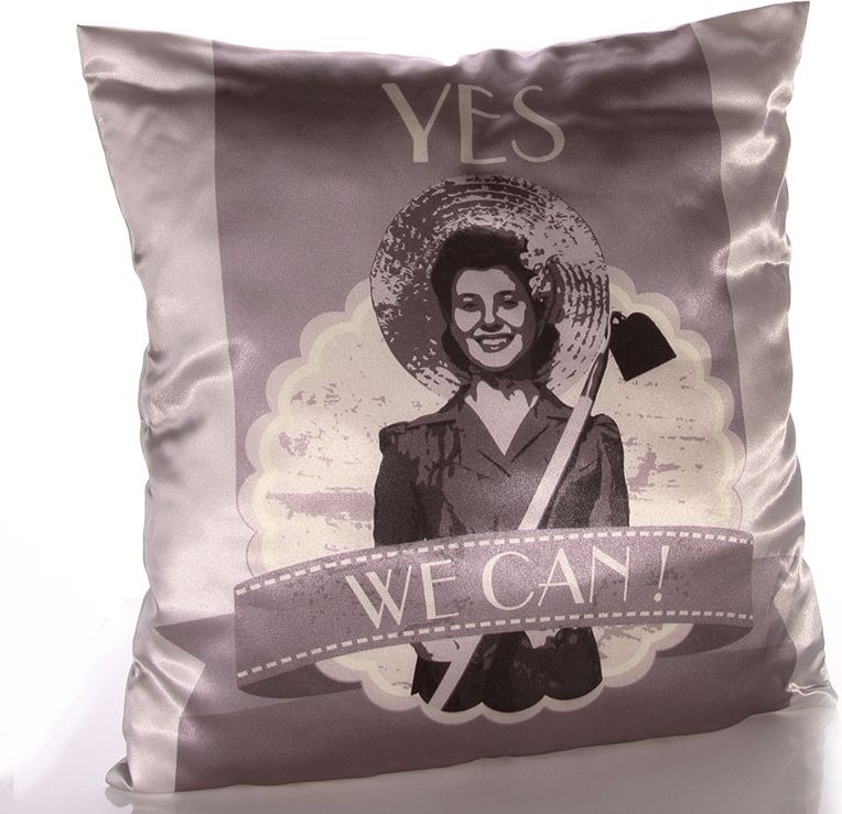 Gadget Factory Poszewka Retro - Yes we can