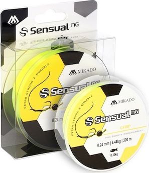 Mikado Mikado Żyłka Sensual NG Carp 0.28mm/600m - Żółta