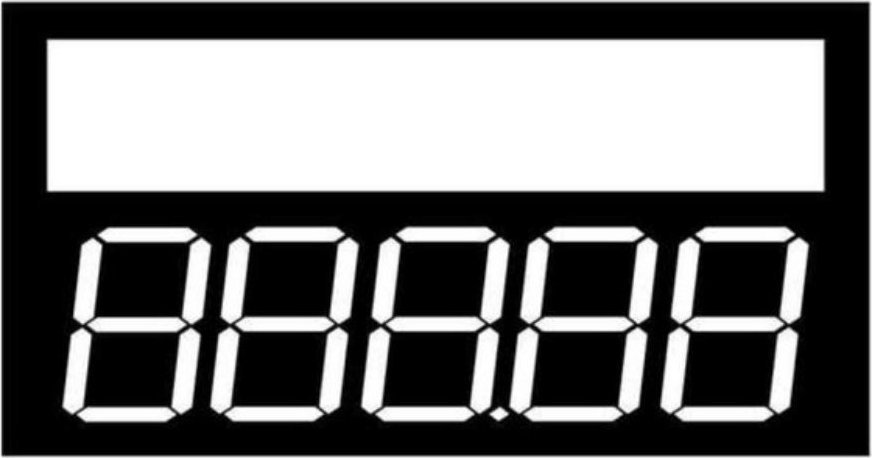 StudioCen Metki do listwy cenowej, kartonowe etykiety -500szt.