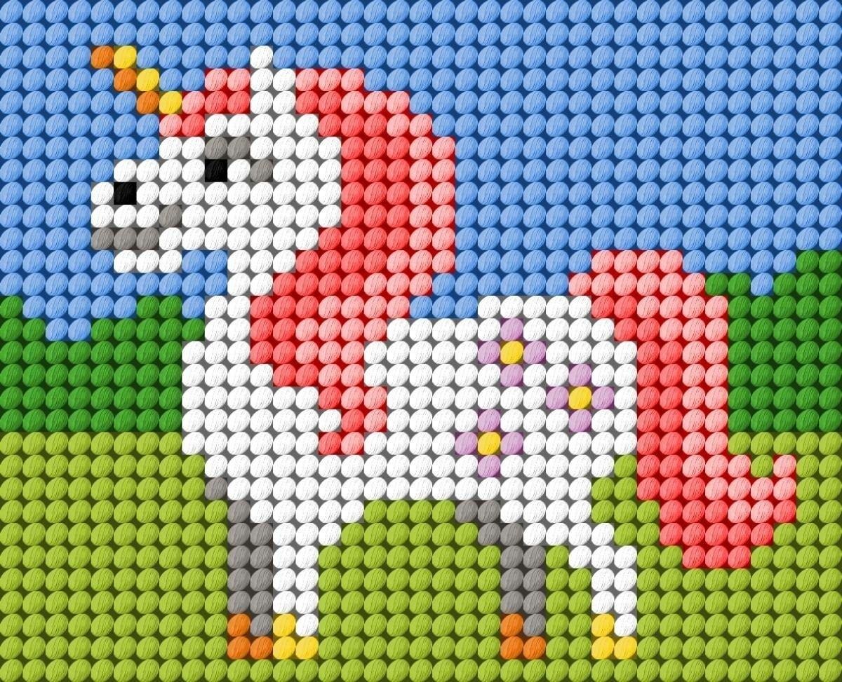 Haft. Moje pierwsze wyszywanie - Jednorożec EDUKAMP