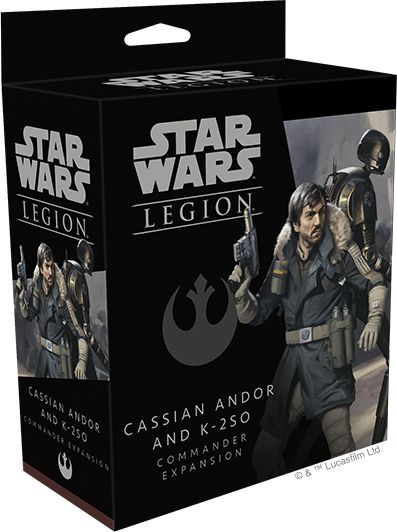Fantasy Flight Games Dodatek do gry Star Wars: Legion - Cassian Andor and K-2SO Commander Expansion