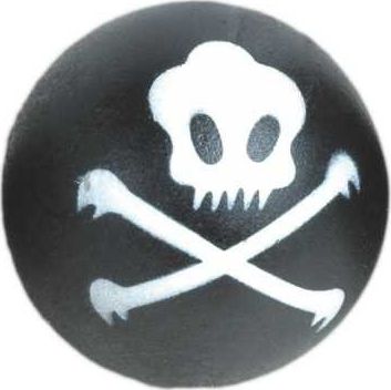 Happet Piłka pirat Happet 57mm czarna