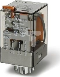 Finder Przekaźnik 2P 10A 2A DC Finder, Finder, F60-12-4-202-0040.