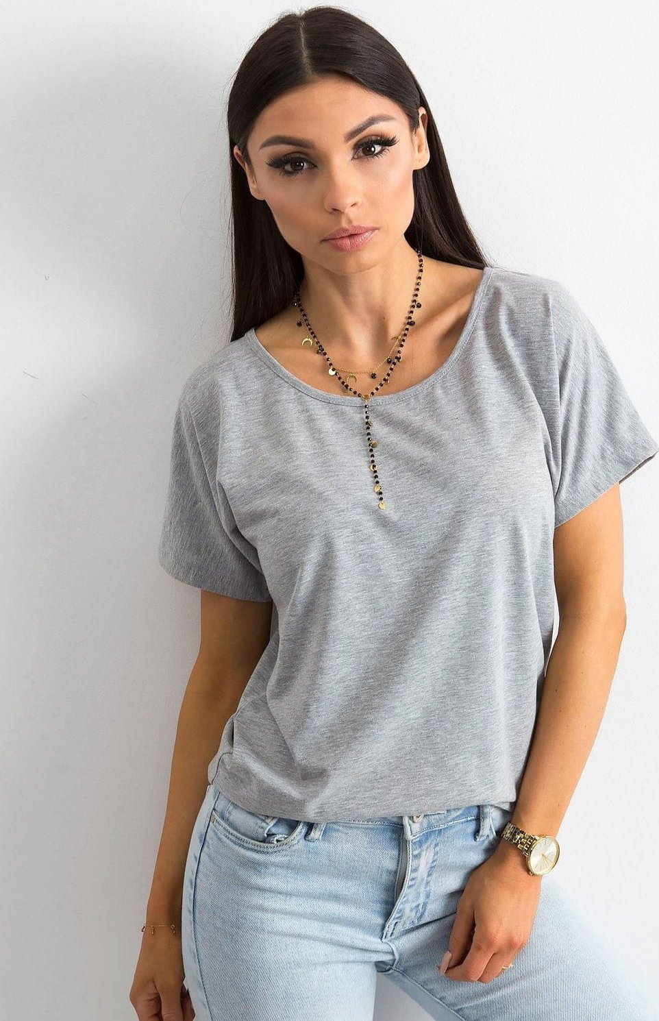 BFG T-shirt Damski Model RV-TS-4693.20 Grey