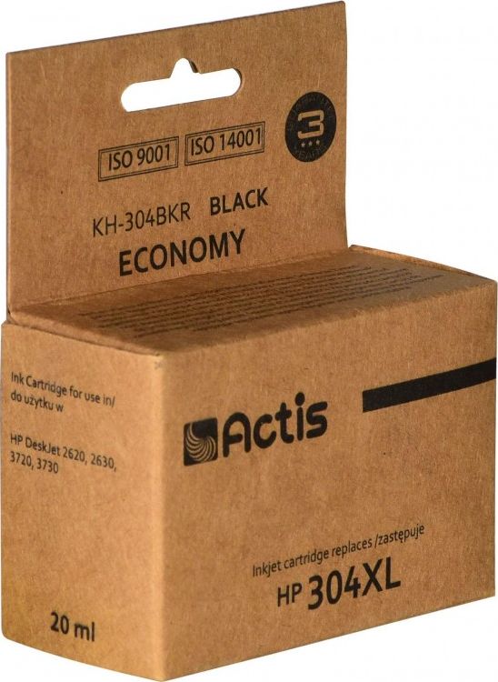 Tusz Actis Tusz KH-304BKR czarny (HP 304XL N9K08AE)