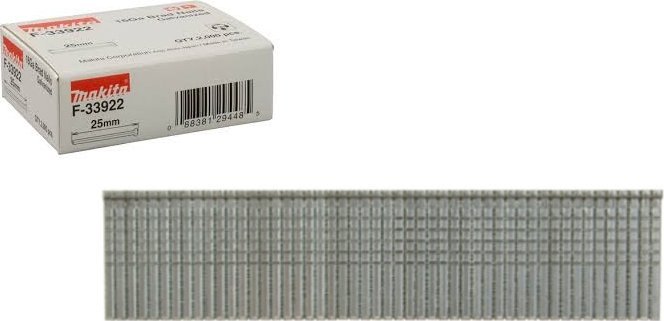 Makita Makita Gauge Brad Nails 1,6x25mm F-33922 2000 pcs.
