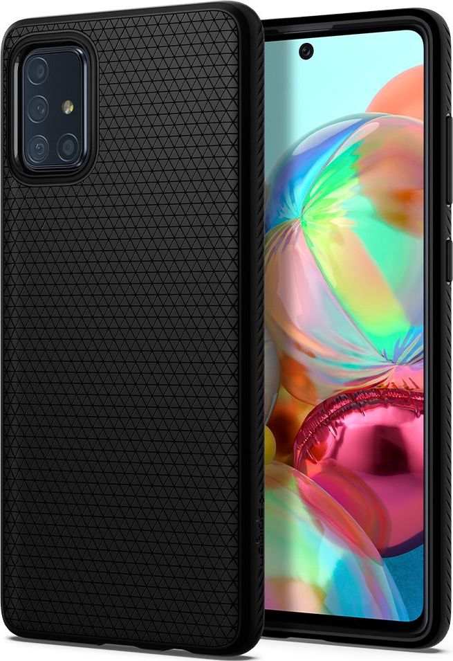 Spigen Etui Liquid Air Galaxy A71 Matte Black