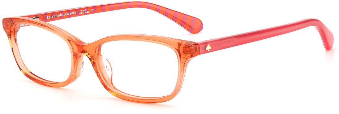 Ramki do okularów Kate Spade ABBEVILLE-C9AE615 Czerwony 46 mm