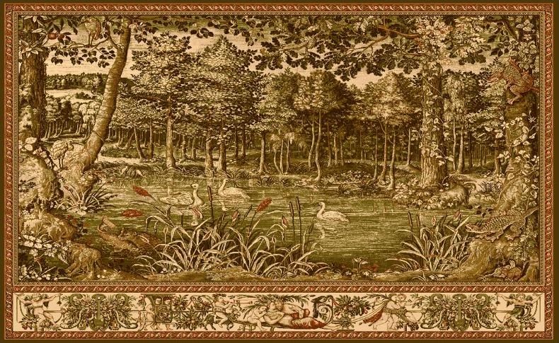 Agnella Białystok Dywan arras wełniany do salonu UROCZYSKO Sahara AGNUS Prostokąt 270x166 cm