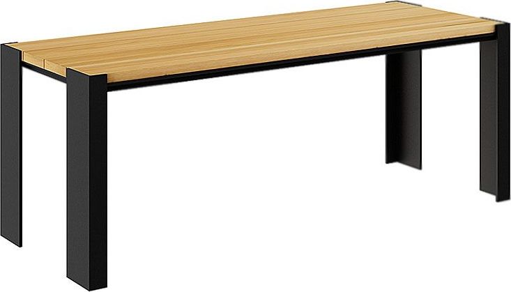 Elior Ławka miejska 150 cm Redis - 24 kolory Mahoń