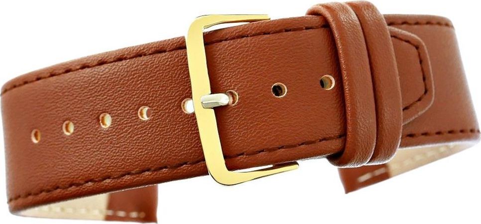 Kemer Pasek do zegarka CLASSIC - skóra 24 mm 4999-24XXL-2Z Brązowy