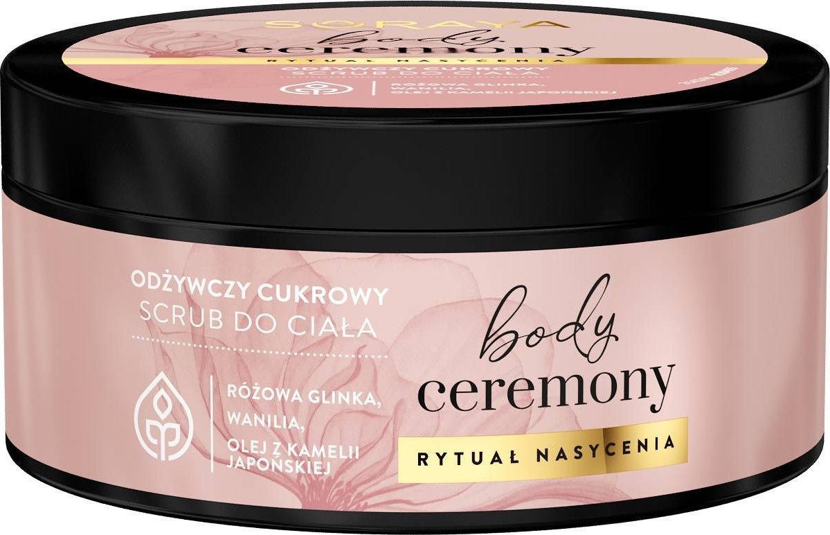 Soraya Soraya Body Ceremony Odżywczy Cukrowy Scrub do ciała - Rytuał Nasycenia 200g