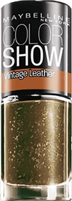 Maybelline Maybelline, Color Show Vintage Leather, Nail Polish, Nr. 209, Gilded Emeralds, 7 ml For Women