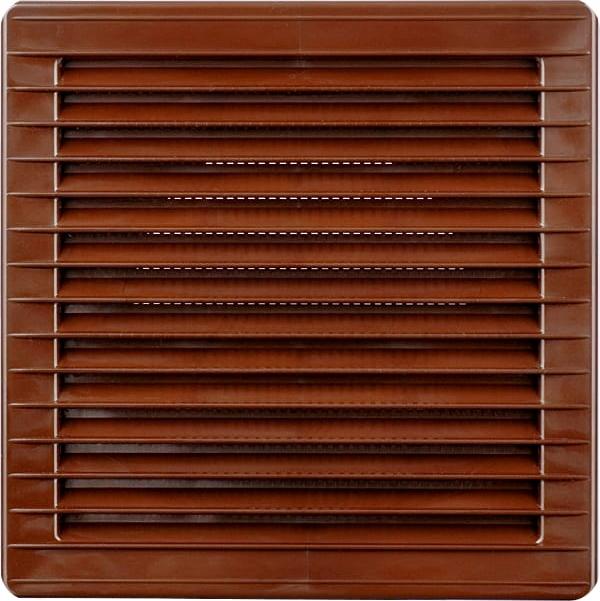 airRoxy Kratka wentylacyjna kwadratowa brązowa 150 airRoxy