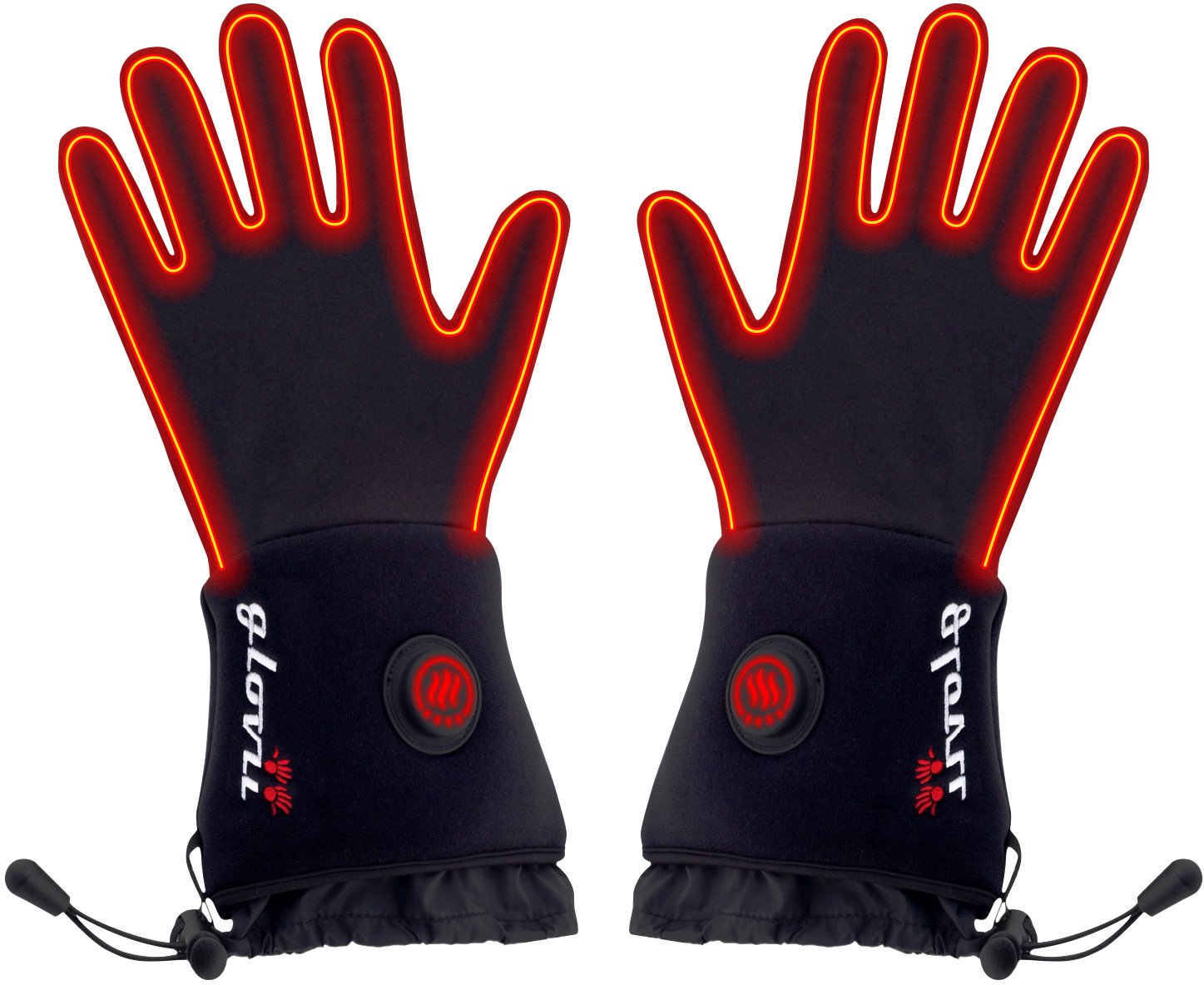 Glovii Rękawice unisex czarne r. XS/XXS