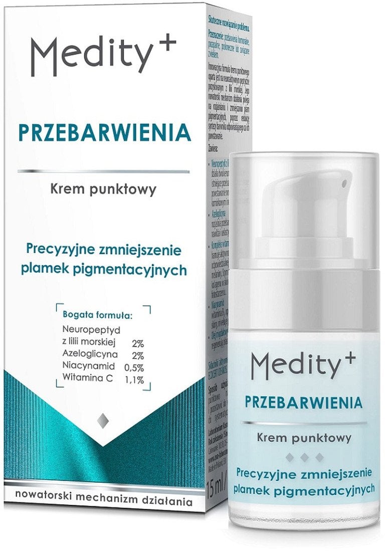 Medity+ Przebarwienia Krem punktowy 15ml