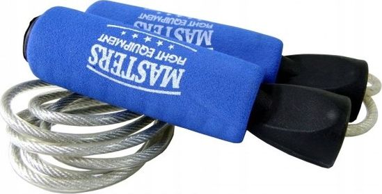 Skakanka sportowa Masters Fight Equipment SBS-W niebieska 275 cm