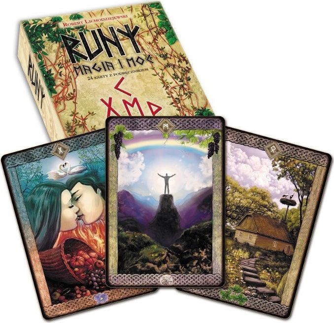 Runy magia i moc (książka + karty)