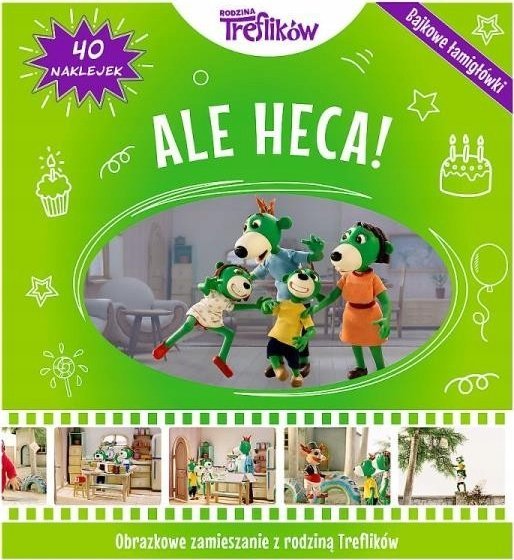 Obrazkowe zamieszanie z rodziną Treflików. Mały i duży chaos 09192 Trefl